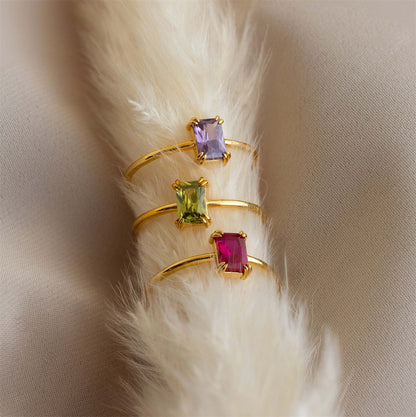 Valina- Birthstone Ring