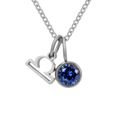 Valina - Zodiac/Birthstone Necklace