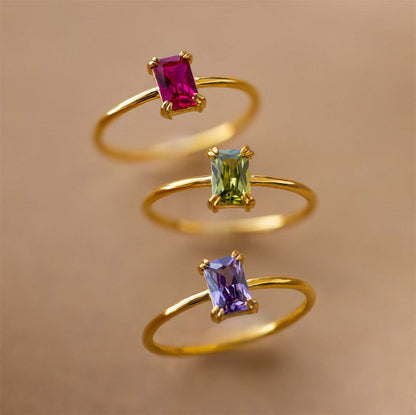 Valina- Birthstone Ring